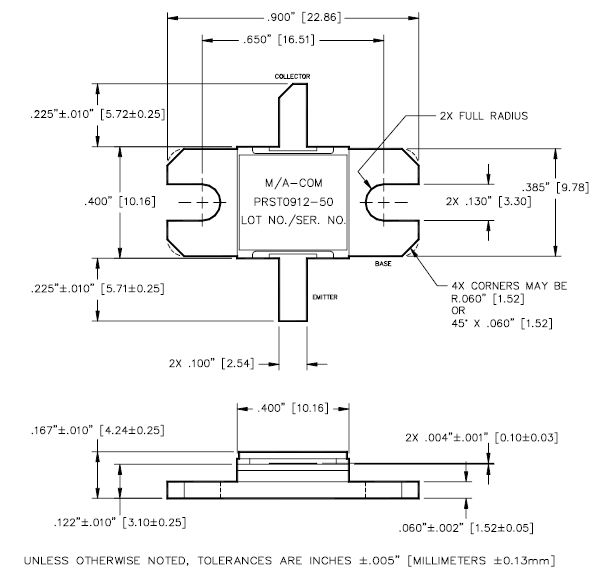 PH1090-75L航空航天NPN硅微波功率晶體管  MACOM現貨