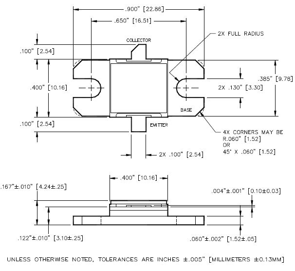 PH2226-50M航空雷達脈沖功率晶體管50W  MACOM現貨