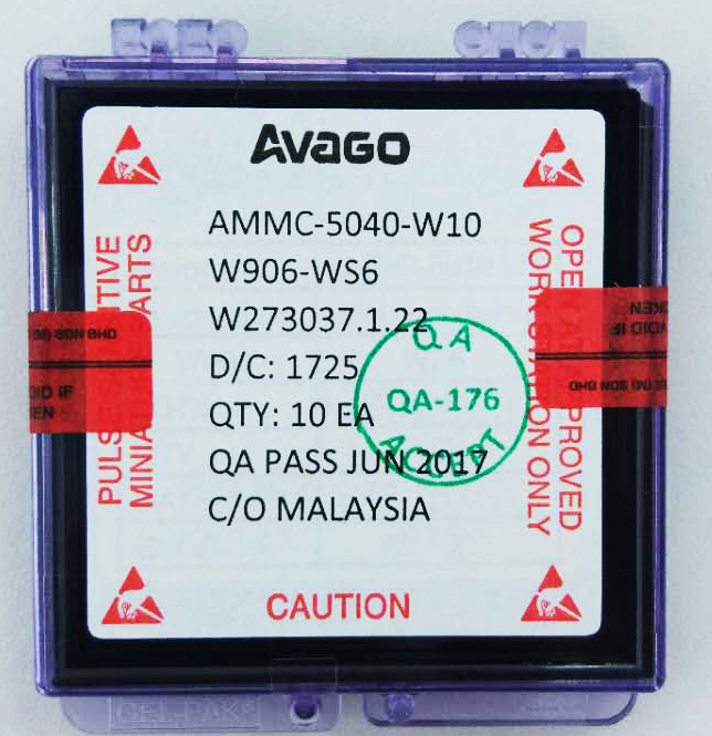 AMMC-5040高增益寬帶功率放大器芯片  Avago代理現貨