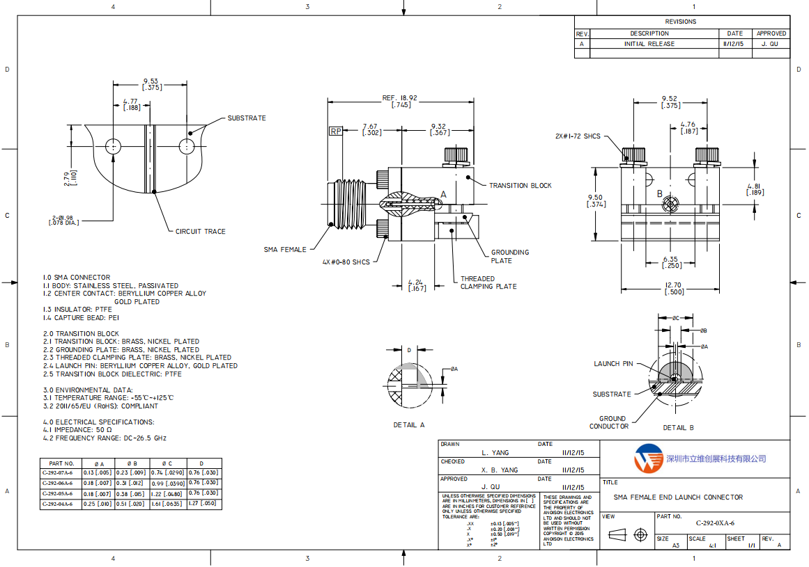 C-292-0XA-6 C-292-0XA-6