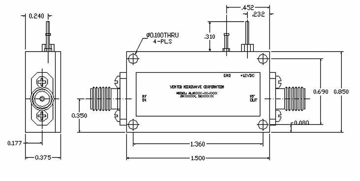 AIP0030-67-3006輸入保護低噪聲放大器WENTEQ  AIP0030-67-3006輸入保護低噪聲放大器WENTEQ