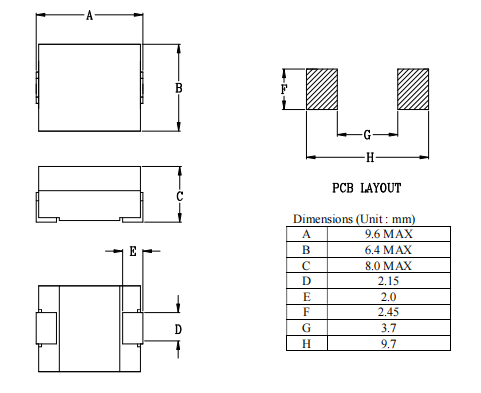 HCB106480N系列功率電感器DELTA HCB106480N系列功率電感器DELTA
