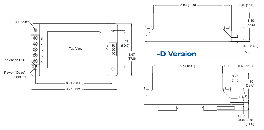DTE6024S12工業級隔離式DC-DC轉換器