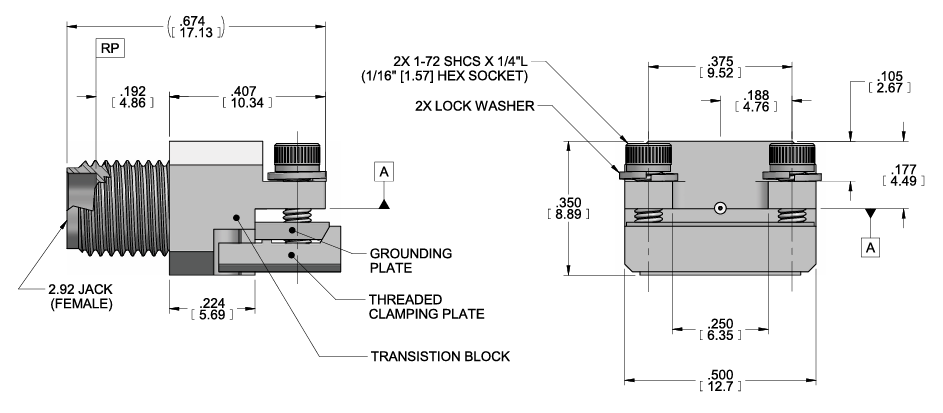 292-04A-12同軸連接器SOUTHWEST