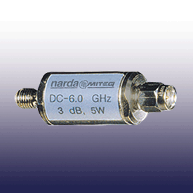 AF-SMA-6-5-10  固定衰減器-SMA-DC至6 GHz，5W