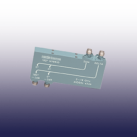 4346   功率分配器和混合器-180度SMA（F）2至18 GHz 30瓦（超寬帶）